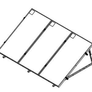 Vertical Roof Mount for 3 x 60 and 72
